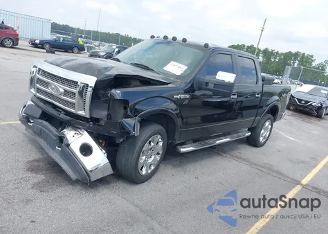 2009 Ford F-150 Lariat из США, поврежденный, VIN 1FTPW14V49FA90126